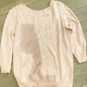 Gap pink sweater